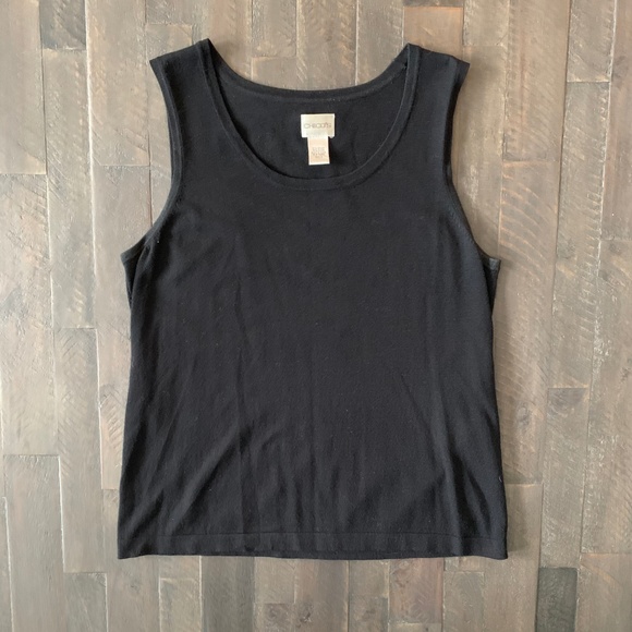 Chico's Tops - *$5 SALE* Chico's Black Sleeveless top